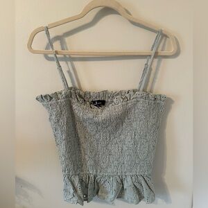 Lulu’s Cropped Strappy Shirt